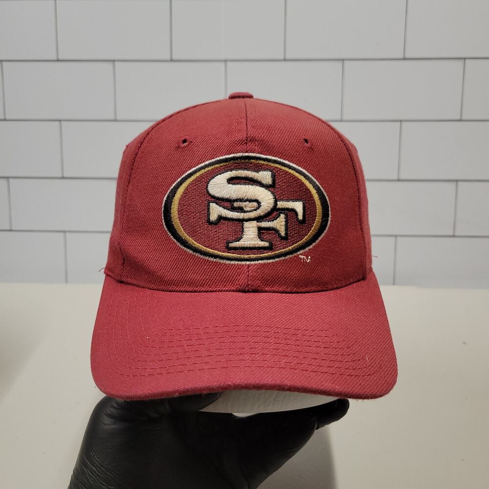 Sports Specialties San Francisco 49ers Plain Logo Snapback Wool Hat Vintage NFL